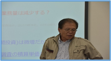 写真1:法安氏挨拶状況